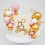 Genderreveal Cake, Babyshower Taart Den Bosch, Genderreveal Den Bosch