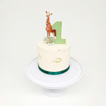 Jungle Cake Smash, Mason 1 jaar, Taart Den Bosch