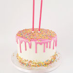 Emme 2 jaar, Confetti Cake, taart Den Bosch