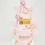 BabyGiraffe, Britney 1 jaar, Taart Den Bosch
