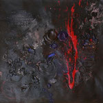 Farbe, 2012, Acryl auf Papier, in der RESULTATE-Ausstellung 2013