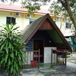 unser "Hexenhaus" auf der Insel Pangkor