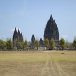 Die Prambanam-Tempel...