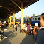 Auf dem Weg von Bangkok zum Floating Market