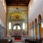 Poreč, le choeur de la basilique Euphrasienne