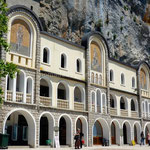 La terrasse du monastère