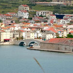 Pag, vue sur la vieille ville