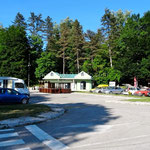 Parking du soir à Cetinje.