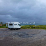 Notre bivouac près de la plage de Ballinskelligs