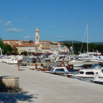 Krk, le port