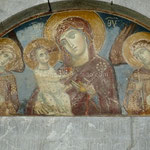 Monastère de Morača, détail du portail de l'église