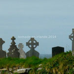 Croix celtiques dans un cimetière