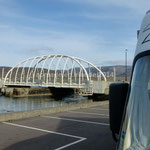 Notre bivouac du soir sera à l'ombre du pont Achill Bridge