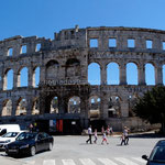 Pula, l'amphithéâtre romain