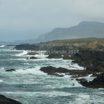 La côte sud d'Achille Island