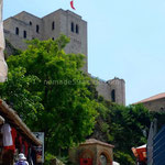 Krujë, la forteresse domine la ville