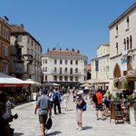 Split: place Narodni et ancien hôtel de ville
