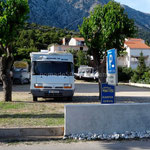 Orebić: parking Ivea