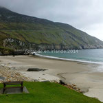 La plage de Keem Strand