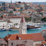 Trogir: vue du clocher de la cathédrale