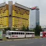 Sarajevo: l'hôtel Holiday Inn où étaient rassemblés tous les journalistes pendant le siège.