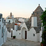Une rue de trulli