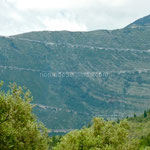 Les lacets du col de Llogarasë