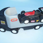 Ra42 Oplegger met raceauto L.T.