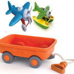 Ra21 Bolderkar met vliegtuigen Green Toys