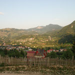 Dorf nahe dem Königsteingebirge
