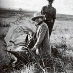 Karen Blixen a caccia.