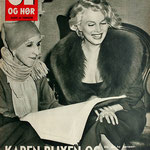 Karen Blixen con Marilyn Monroe.
