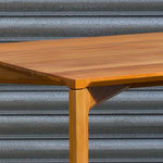 Recycled Rimu Dining Table with floating Top