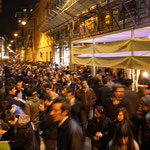 Via Tortona during the Fair.