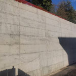 Realizzazione muro di contenimento (Teramo)