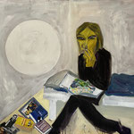 die sonne (helsinki 1998) olie / acryl / doek 100x100 2026