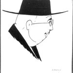 Caricature d'Arthur Masson