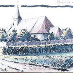 Thines, l'église, 1-8-1925