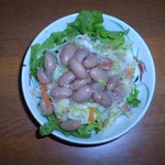 サンチェ＋白インゲン豆のサラダ