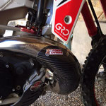 Protection carbone fmf gnarly 300 gas gas