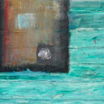 o.T. 80x60, Mischtechnik auf Leinwand, 2005