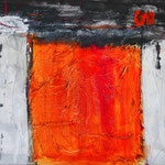 o.T., 50x70,  Mischtechnik auf Leinwand, 2011 