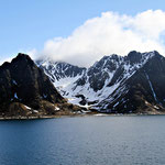 Sonne im Magdalenefjord