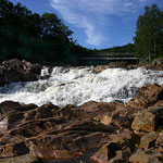 Der Melhuesfoss am Nachmittag