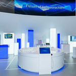 Siemens Messestand, Hannover Messe (2014) // für Teilbereich Ausführungs- und Detailplanung