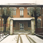 La sede della scuola, in Via Bellorini 5 Besozzo, 1985. [Foto su gentile concessione di Flora Pellegrini]