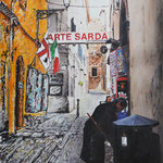 2015 - *arte sarda - mixed media with oilfinish on PVC - 66 x 97
