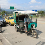 Das "Taxi" in Cumanda