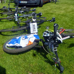Die Bikes brauchen auch mal Ruhe