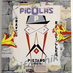 57 "Picolas 3" acrylique et collage/toile 60x50cm 2007 vendu